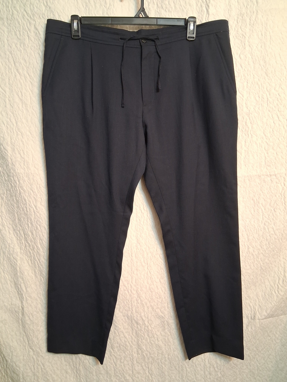 NN07 Domenico Men's Navy Drawstring Chinos — Tailored Everyday Comfort